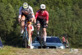 2023 UEC Road European Championships - Drenthe - Under 23 Men?s Road Race - Hoogeveen - Col Du VAM 136,5 km - 22/09/2023 - Ivan Romeo (ESP - Movistar Team) - Breiner Henrik Pedersen (DEN) - photo Massimo Fulgenzi/SprintCyclingAgency?2023